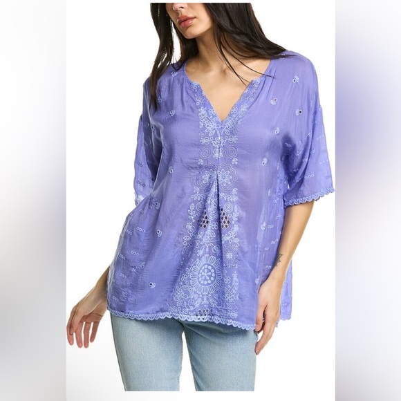 Gorgeous Johnny Was Tunic Blouse - Picture 3 of 8